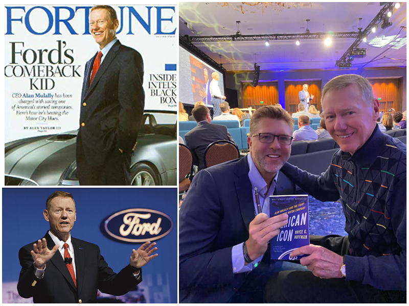 Alan Mulally on Fortune Magazine and Alan Mulally with Dr. Alan Barnard